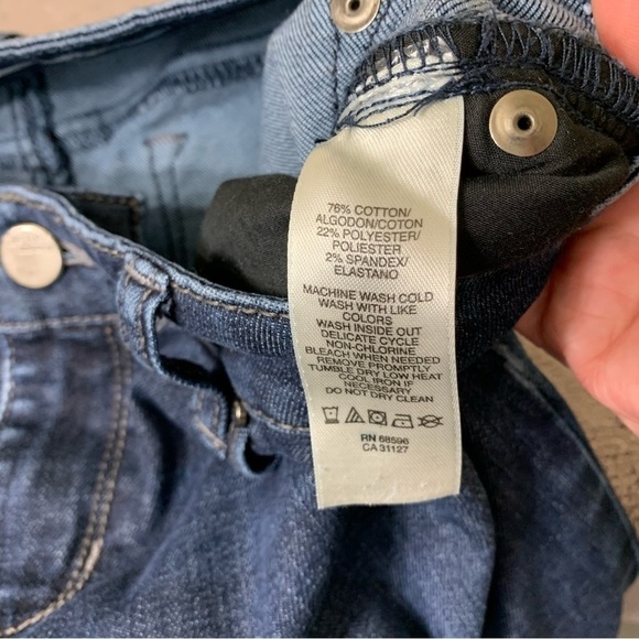 dkny Jeans Mercer Minimalist Dark Wash Stretchy Denim Slim Boot Jeans 8 - Picture 8 of 12